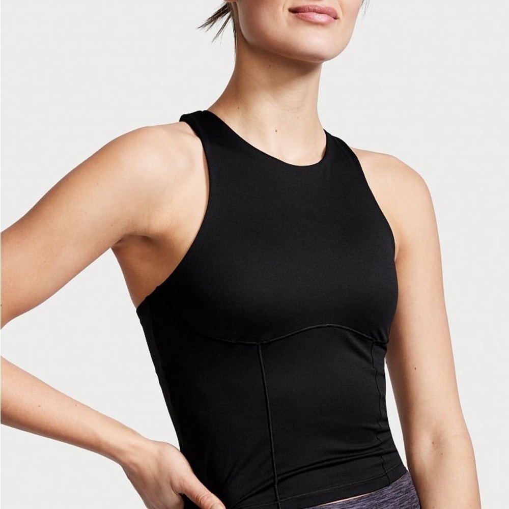 NWT VS Sweat on Point Racer Tank